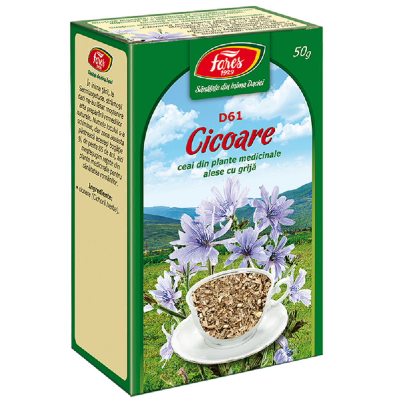 Ceai Cicoare, 50 g, Fares