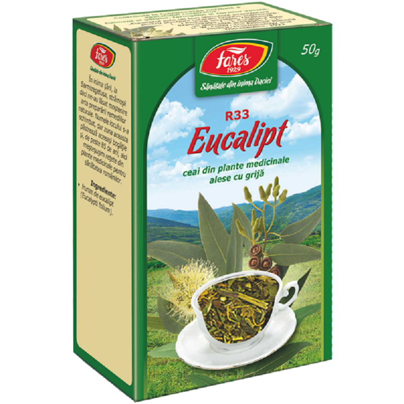 Ceai de eucalipt, 50 g, Fares
