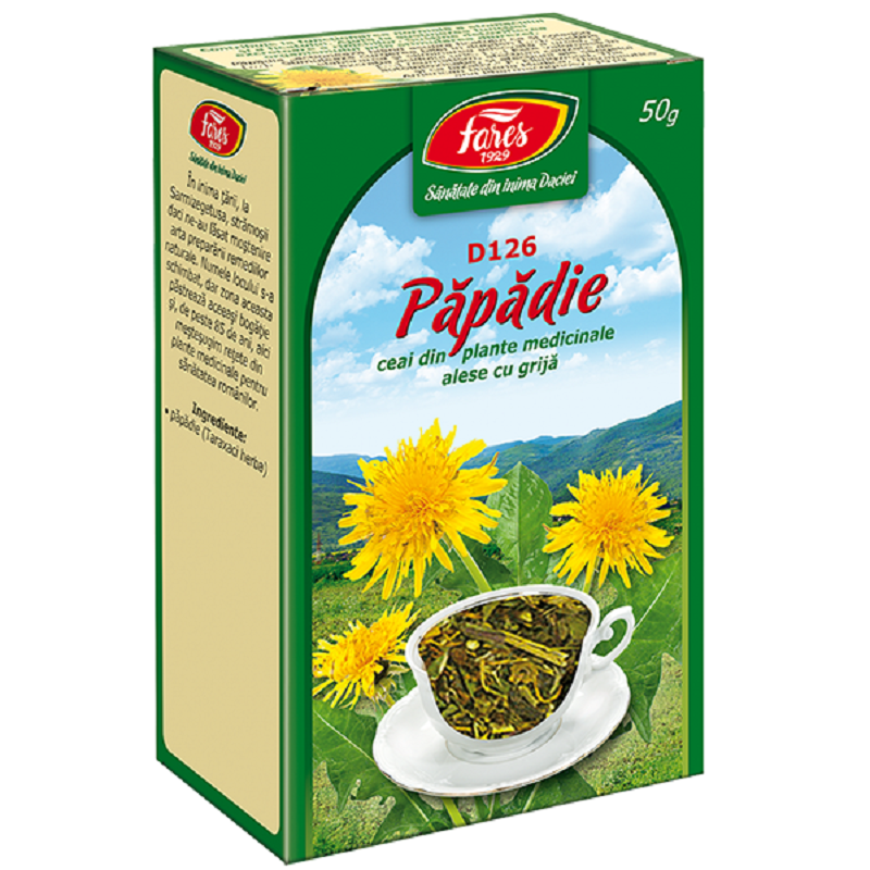 Ceai de papadie, 50 g, Fares