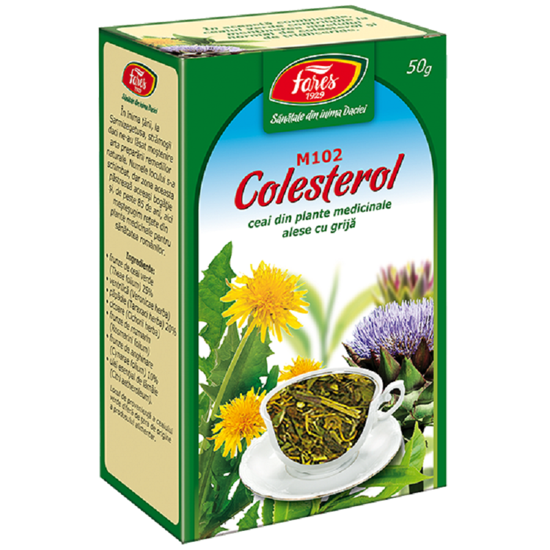Ceai Colesterol, 50 g, Fares