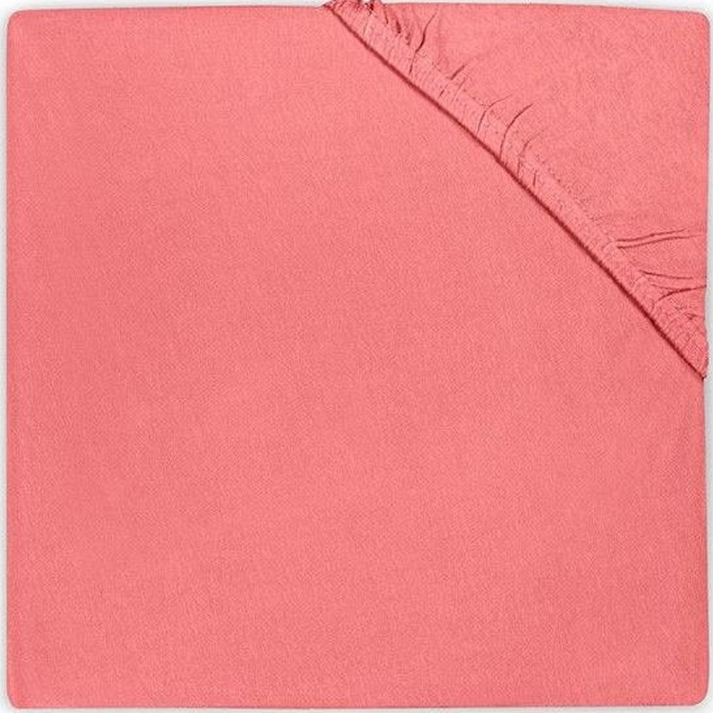 Cearceaf cu elastic, roz, 60x120 cm, 51150700068, Jollein