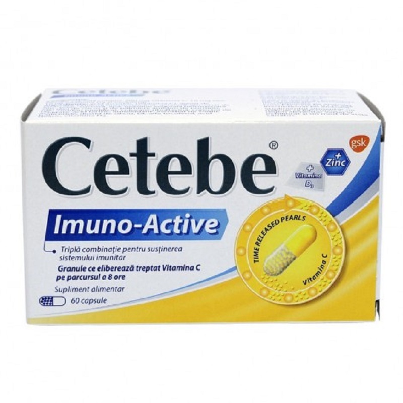 Cetebe Imuno Activ, 60 capsule, Stada