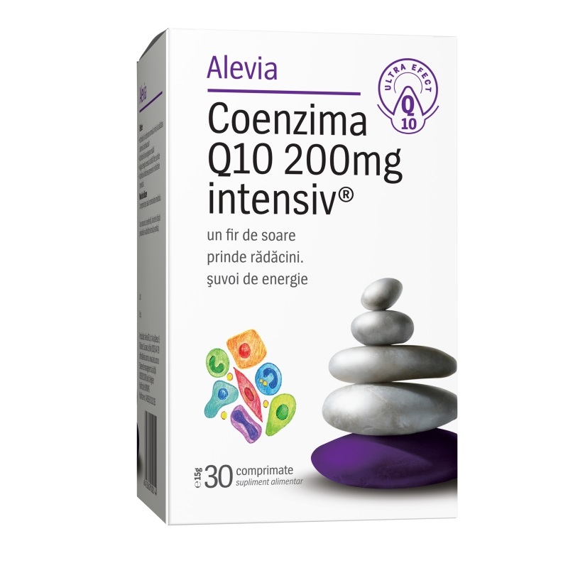 Coenzima Q10 200mg, 30 capsule, Alevia