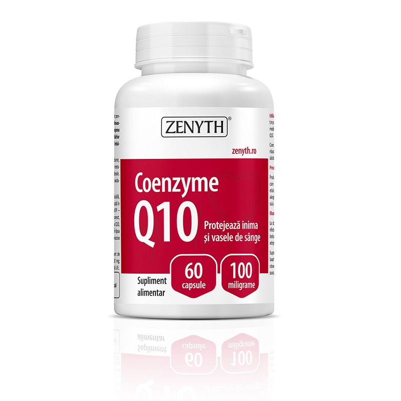 Coenzyme Q10, 100 mg, 60 capsule, Zenyth
