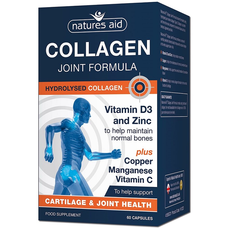 Collagen Joint Formula, 60 capsule, Natures Aid