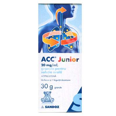 Acc Junior 20mg, 30 g, Sandoz