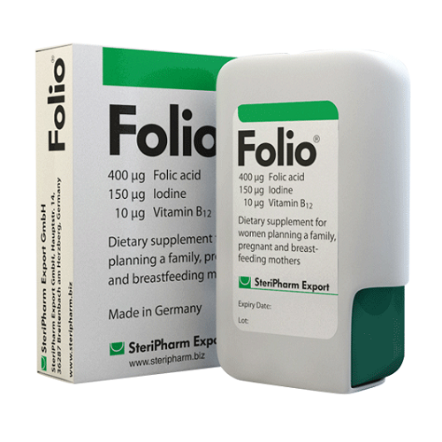 Acid Folic, 120 cps, Folio