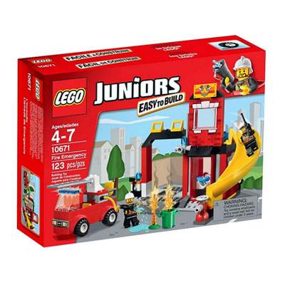 Alarma de incendiu Juniors, 4-7 ani, L10671, Lego