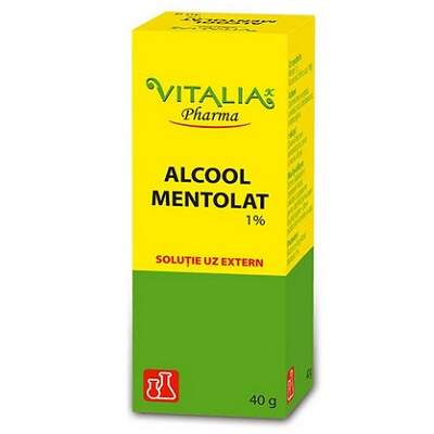 Alcool Mentolat 1%, 40 g, Vitalia