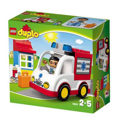 Ambulanta Duplo, 2-5 ani, L10527, Lego