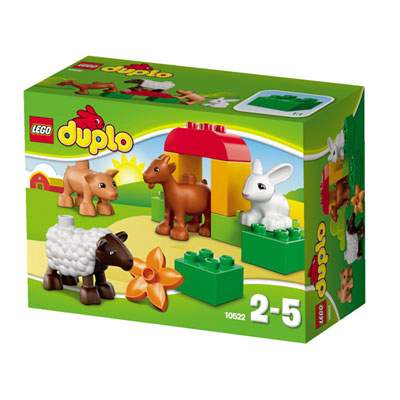 Animale de ferma Duplo, 2-5 ani, L10522, Lego