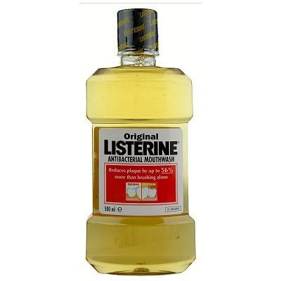 Apa de gura Antibacteriana Listerine Original, 500 ml, Johnson&Johnson