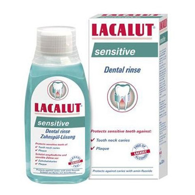 Apa de gura Lacalut Sensitive, 300 ml, Theiss Naturwaren