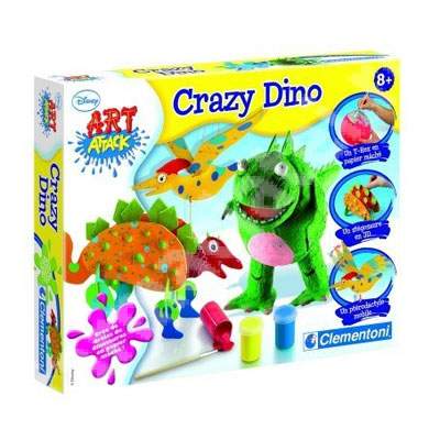 Art Attack Crazy Dino, CL61312, Clementoni