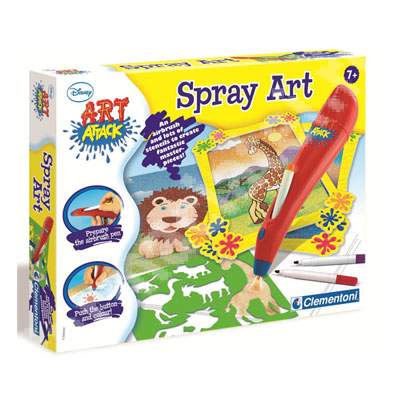 Art Attack Spray, CL61856, Clementoni