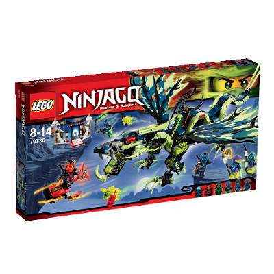 Atacul dragonului Morro Ninjago, 8-14 ani, L70736, Lego 