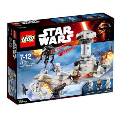 Atacul Hoth Star Wars, 7-12 ani, L75138, Lego