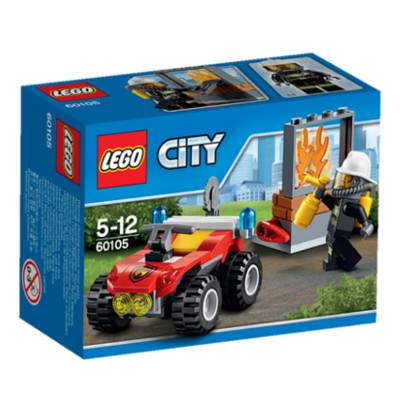 ATV de pompieri City, 5-12 ani, L60105, Lego