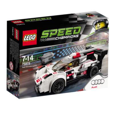 Audi R18 e-tron quattro Speed Champions, 7-14 ani, L75872, Lego 