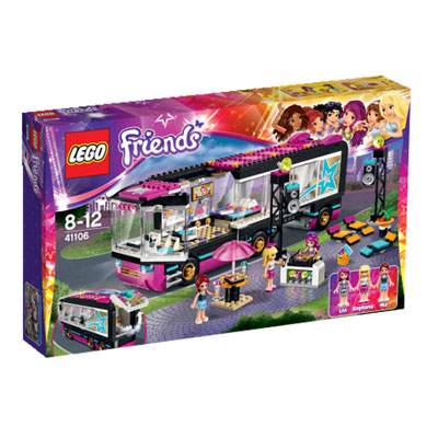 Autobuzul de turneu al vedetei pop Friends, 8-12 ani, L41106, Lego