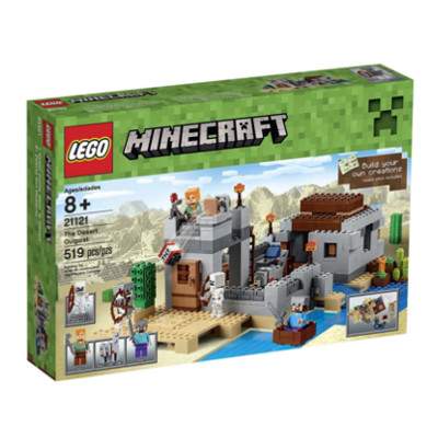 Avanpostul din desert Minecraft, +8 ani, L21121, Lego