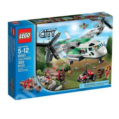 Avion cu elice pentru transport City 5-12 ani, L60021, Lego