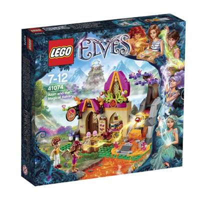 Azari si brutaria magica Elves, 7-12 ani, 41074, Lego