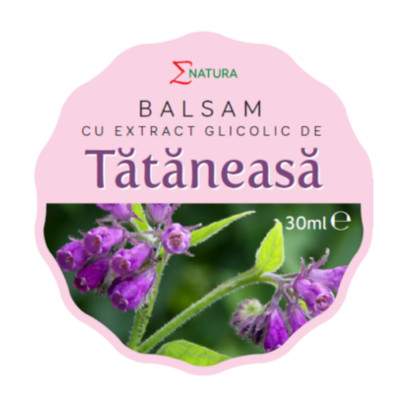 Balsam cu extract glicolic de tataneasa, 30 ml, Enatura