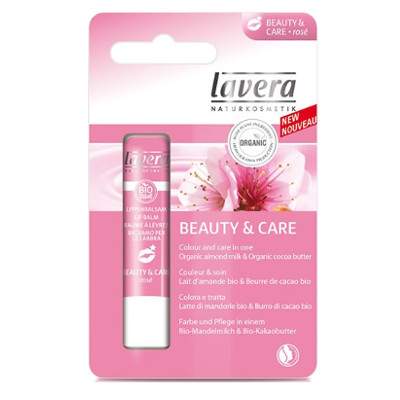 Balsam de buze Bio Rose Beauty&Care, 4.5 g, Lavera