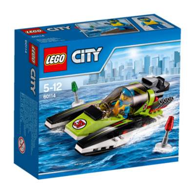 Barca de curse City, 5-12 ani, L60114, Lego