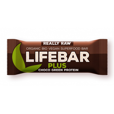 Baton cu ciocolata si proteine, 47 g, Lifebar