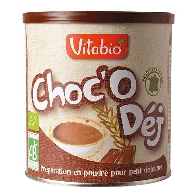 Bautura instant de ciocolata organica, 500 g, VitaBio