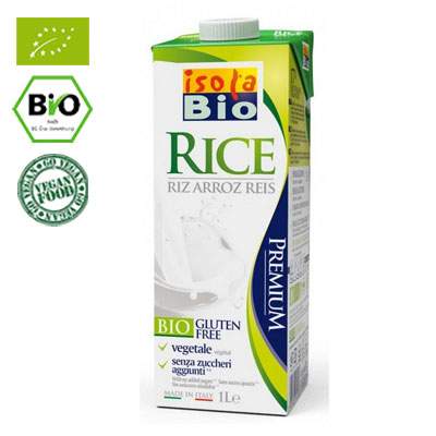 Bautura vegetala din orez Premium Isola Bio, 1 L, AbaFoods