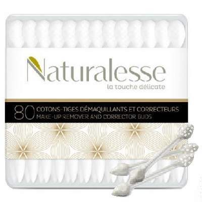 environment district lawyer Betisoare igienice cosmetice Bumbac, 80buc, Naturalesse : Bebe Tei