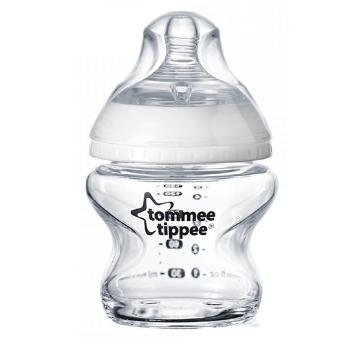 Biberon din sticla Closer to Nature, +0 luni, 150 ml, Tommee Tippee