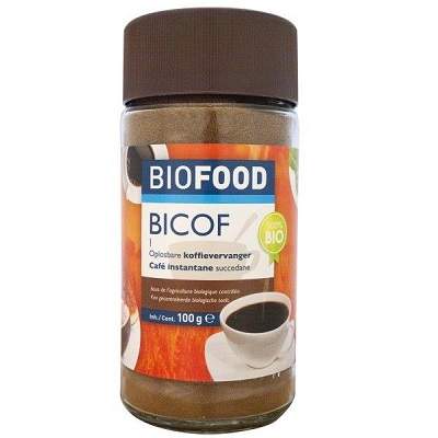 BiCof Substitut cafea solubila, 100g, BioFood Organic