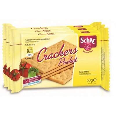 Biscuiti Crackers Pocket fara gluten, 150g, Dr. Schar