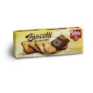 Biscuiti cu ciocolata fara gluten Biscotti, 150 g, Dr. Schar