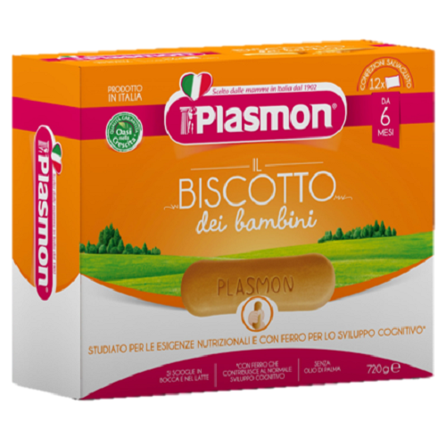 Biscuiti cu vitamine, +6 luni, 320 g, Plasmon