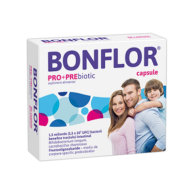 Bonflor Pro+Prebiotic, 20capsule, Fiterman Pharma