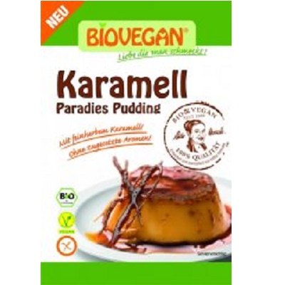 Budinca cu caramel  Bio Paradis, 43 g, Biovegan