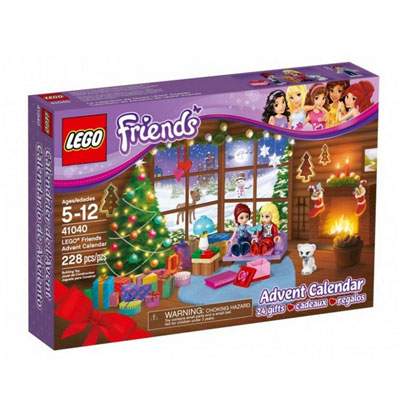 Calendarul de advent Friends, 5-12 ani, L41040, Lego