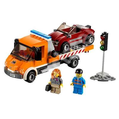 Camion cu platforma 5-12 ani, L60017, Lego  
