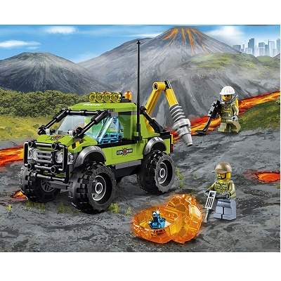 Camion de explorare a vulcanului Lego City 60121, Lego