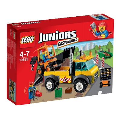 Camion pentru reparatii rutiere Juniors, 4-7 ani, L10683, Lego