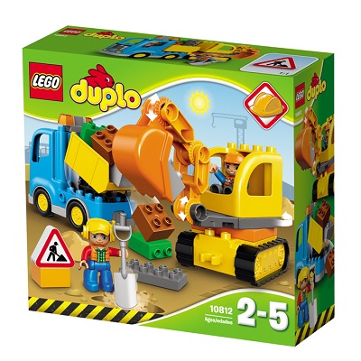 Camion si excavator pe senile, 2-5 ani, L10812, Lego Duplo