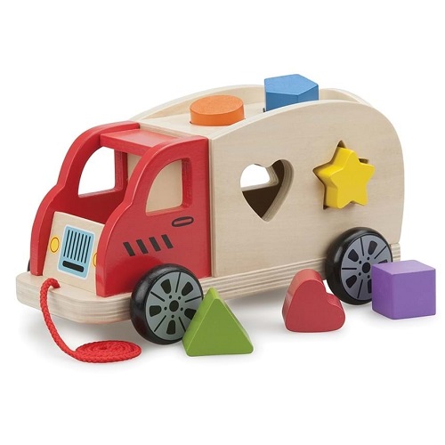 Camion sortator cu forme, New Clasic Toys