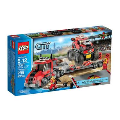 Camion transportor gigant City 5-12 ani, L60027, Lego   