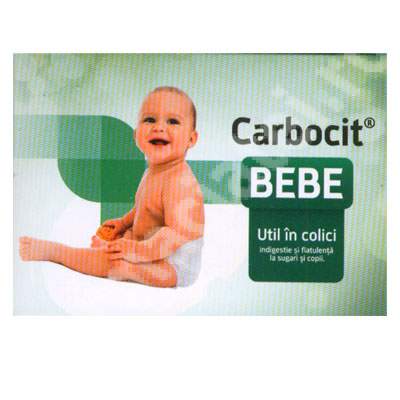 Carbocit Bebe, 10 plicuri, Biofarm