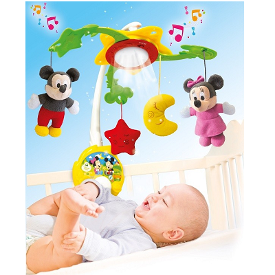 Carusel multifunctional Mickey Mouse, +0luni, CL14374, Clementoni
